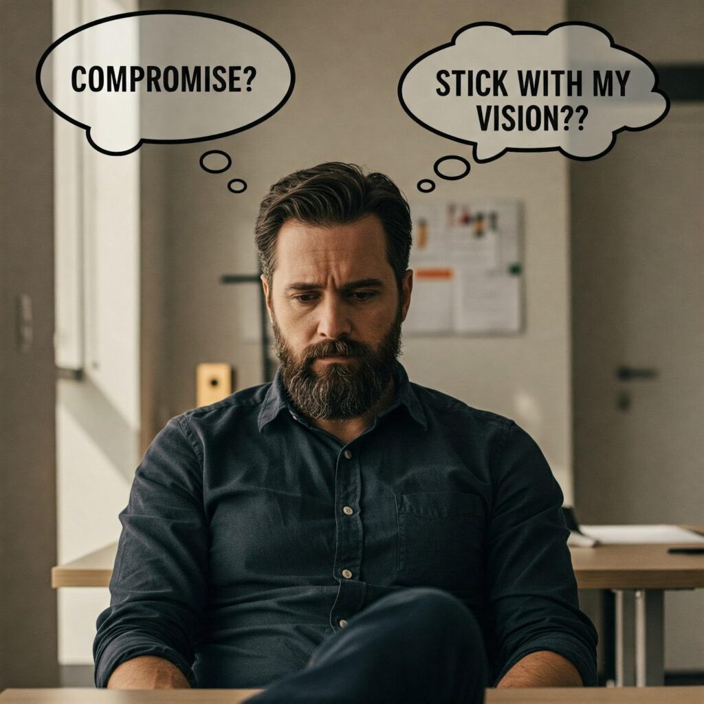 Making Your Next Career Move with Confidence, Even Under Pressure: featured image for Tony McBride's career coaching article for mid to senior professionals in the UK and Ireland