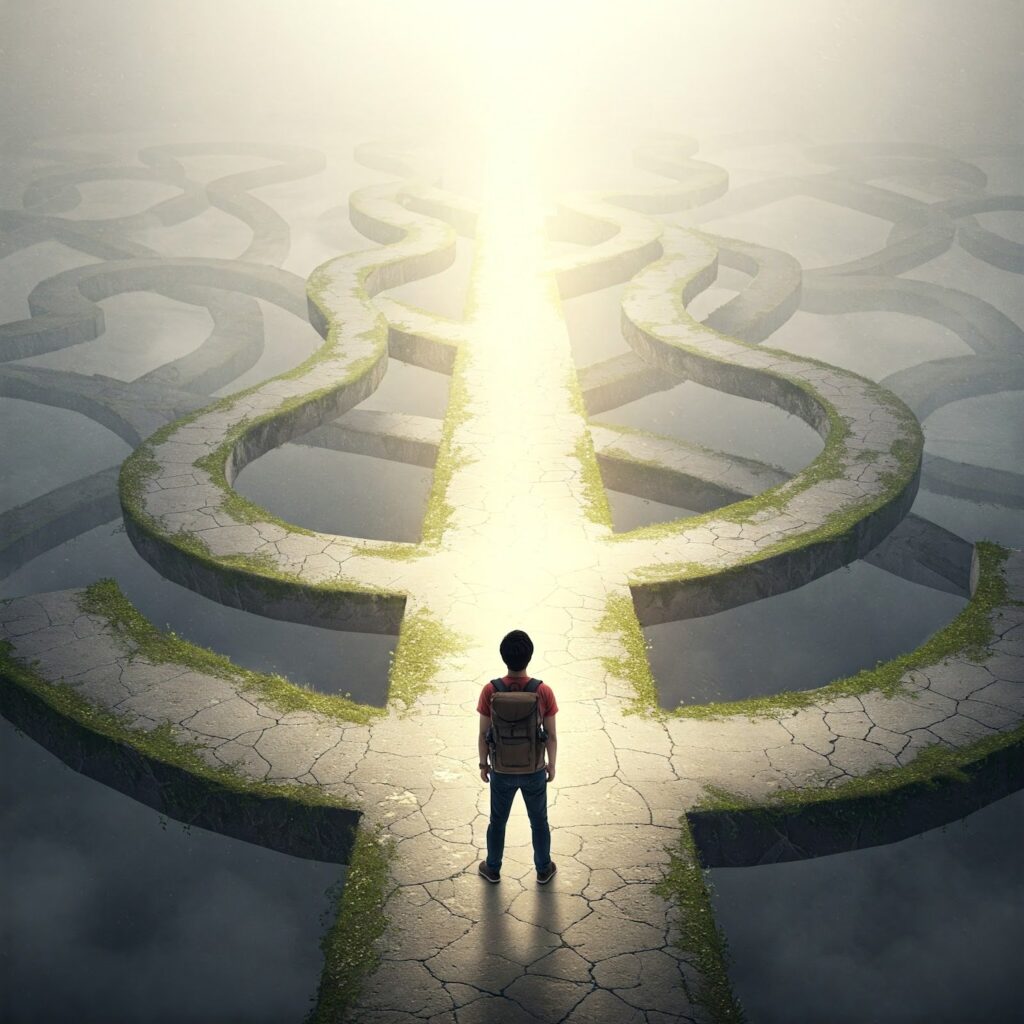 Drowning in Job Applications? It's Time to Break the Cycle and Find Your Focus: featured image for Tony McBride's career coaching article for mid to senior professionals in the UK and Ireland