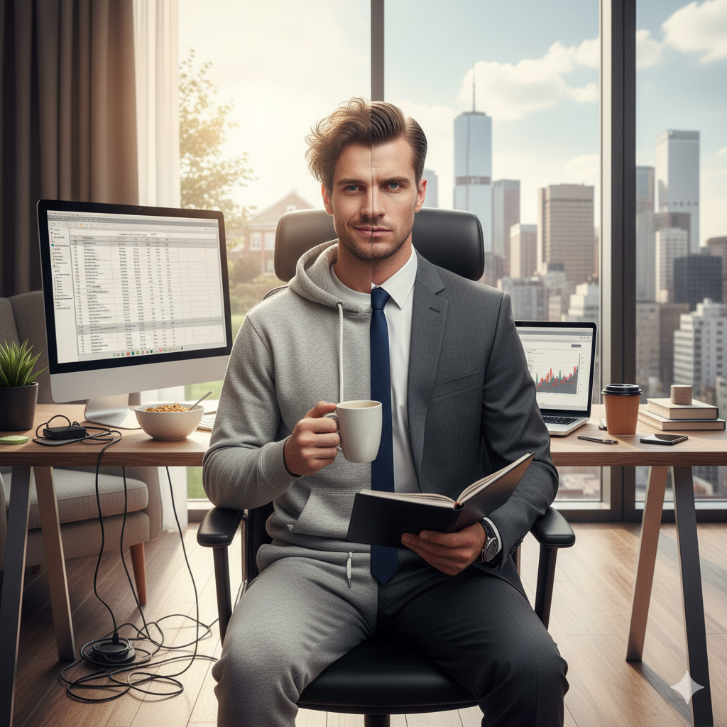 The Great Work Debate: Finding Your Fit in an Office, Hybrid, or Remote World.: featured image for Tony McBride's career coaching article for mid to senior professionals in the UK and Ireland