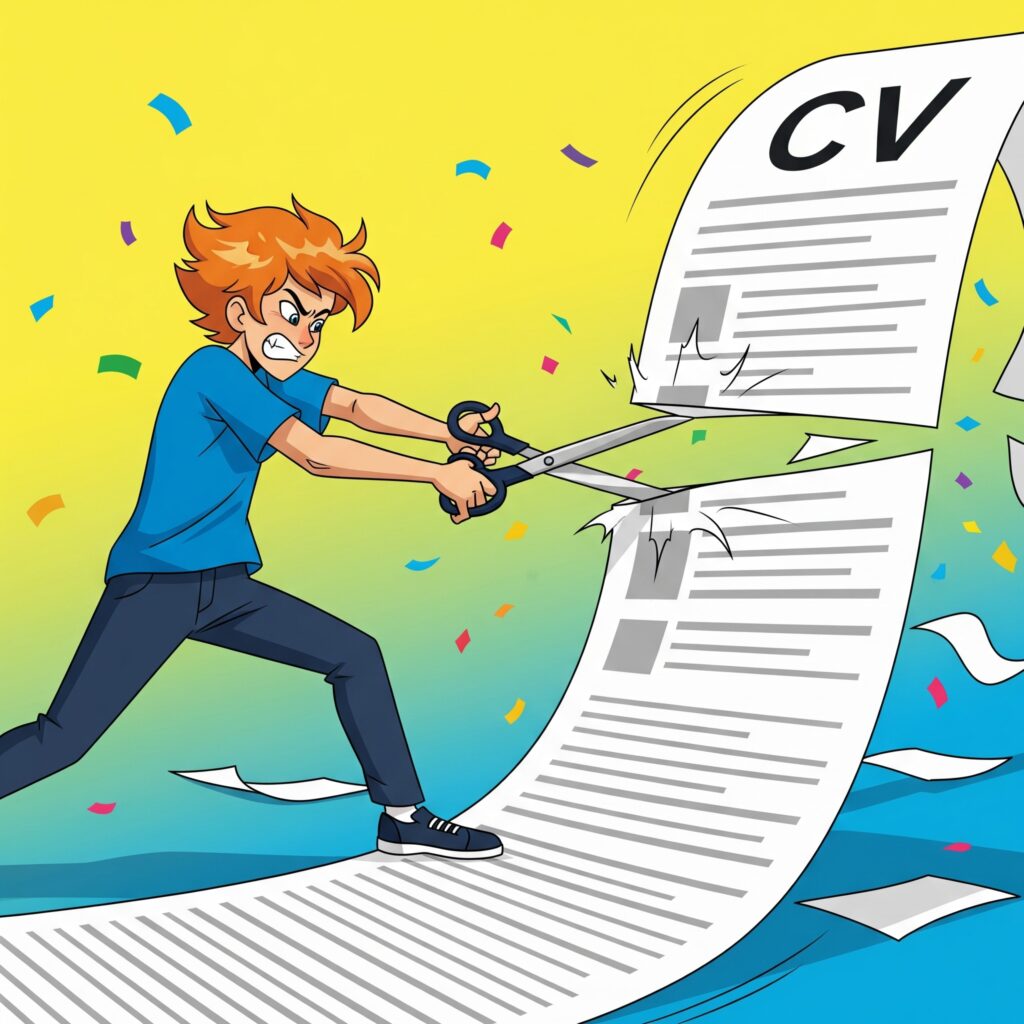The 10-Year Rule: Why Your First Job Doesn't Belong on Your CV Anymore: featured image for Tony McBride's career coaching article for mid to senior professionals in the UK and Ireland