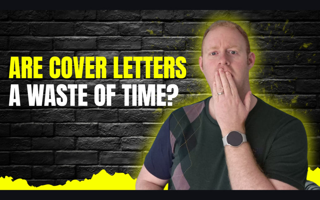 Are cover letters a waste of time?: featured image for Tony McBride's career coaching article for mid to senior professionals in the UK and Ireland