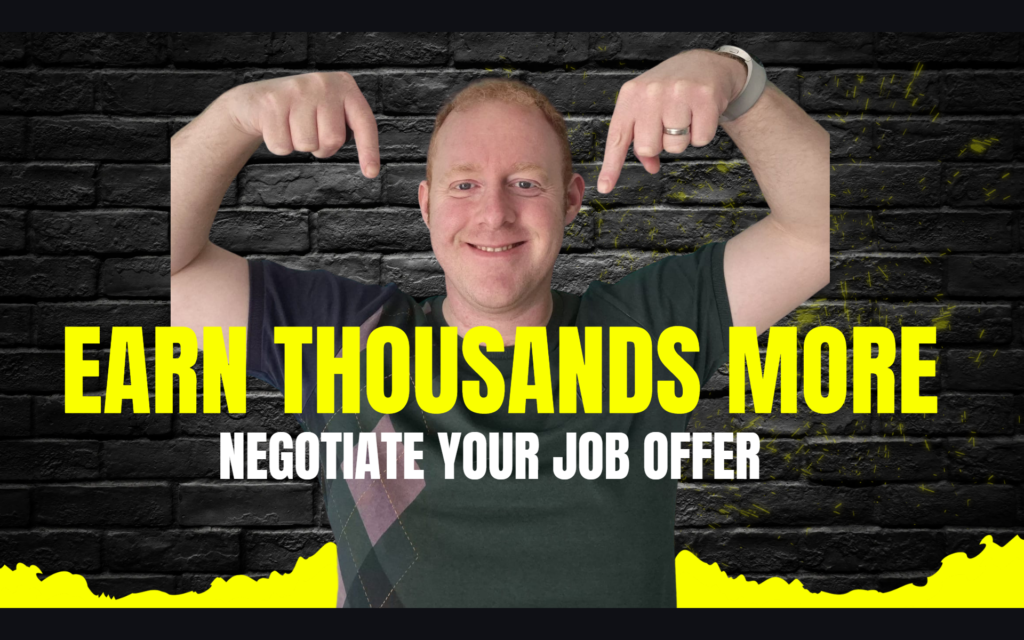 Never Accept the First Job Offer: How to Negotiate Thousands More: featured image for Tony McBride's career coaching article for mid to senior professionals in the UK and Ireland